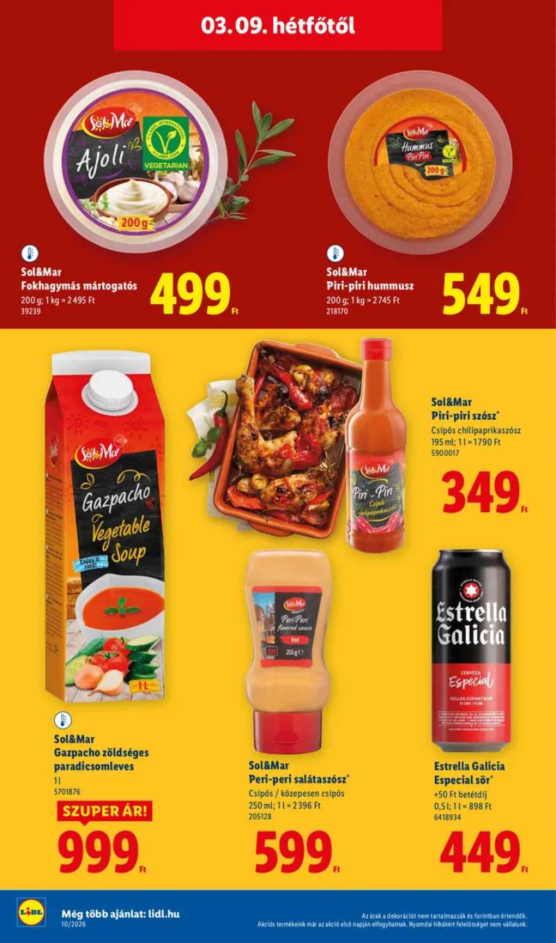 Lidl Akciós Újság 2026.03-05-től 62 oldal