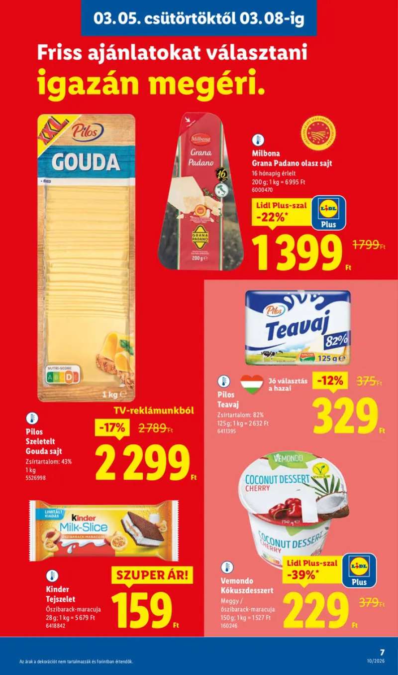Lidl Akciós Újság 2026.03-05-től 7 oldal