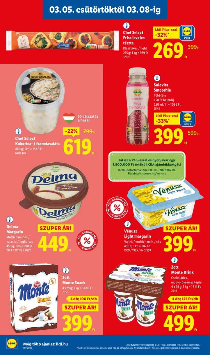 Lidl Akciós Újság 2026.03-05-től 8 oldal