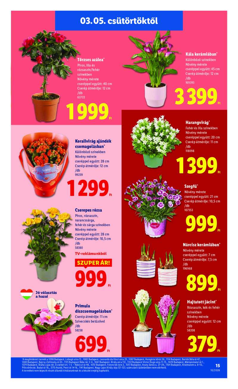 Lidl Érvényes 03.05-től 15 oldal