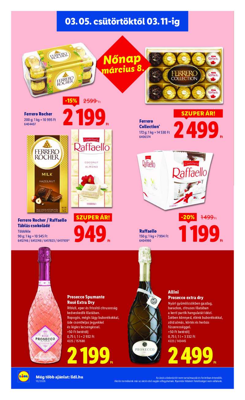 Lidl Érvényes 03.05-től 16 oldal