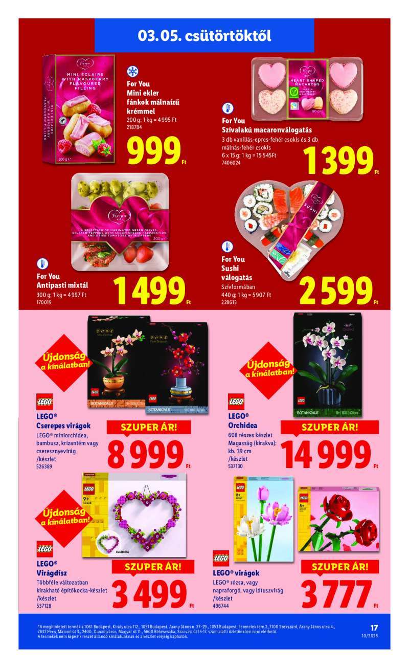 Lidl Érvényes 03.05-től 17 oldal
