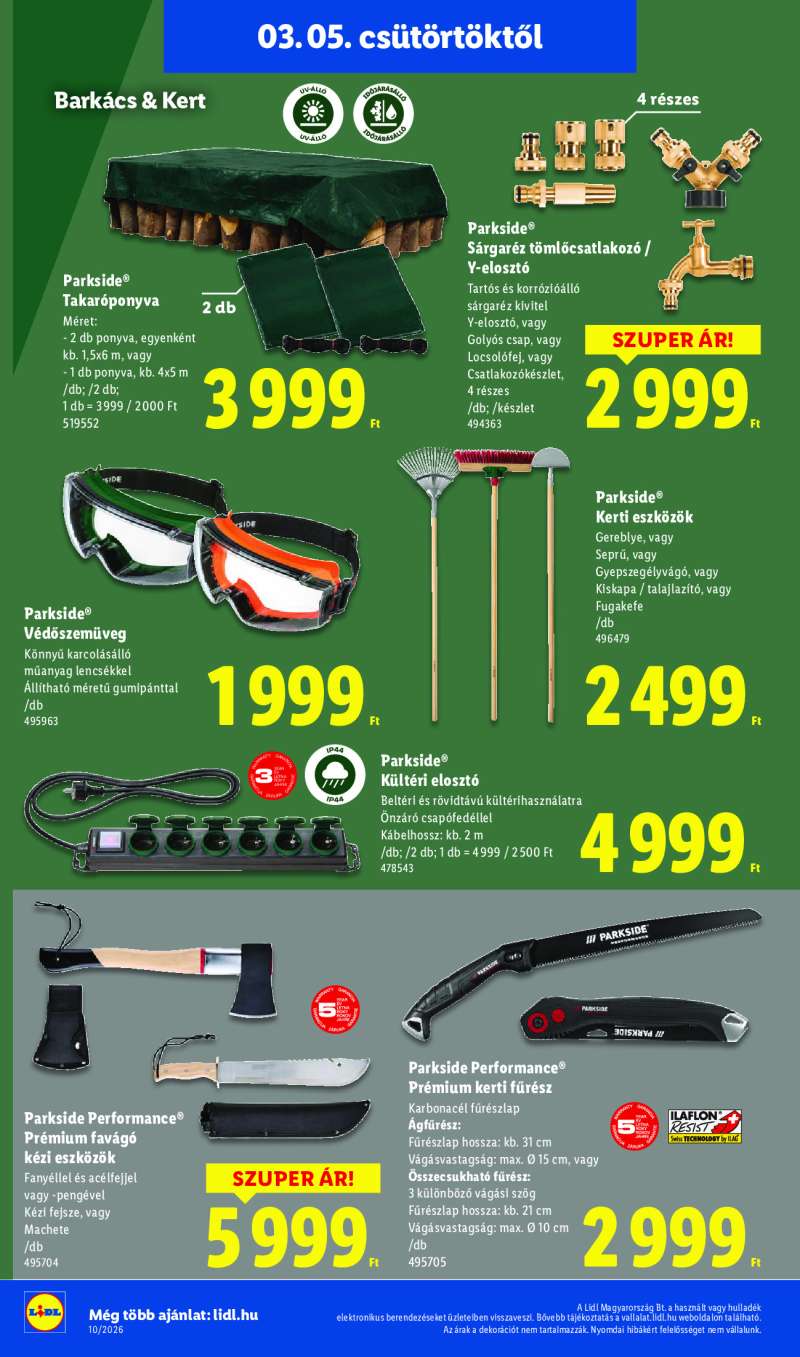 Lidl Érvényes 03.05-től 28 oldal