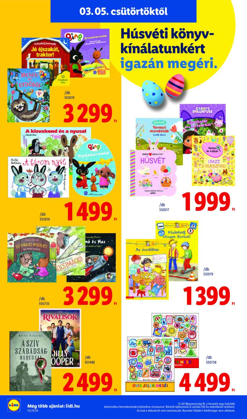 Lidl Érvényes 03.05-től 30 oldal