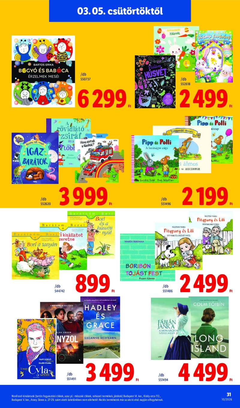 Lidl Érvényes 03.05-től 31 oldal