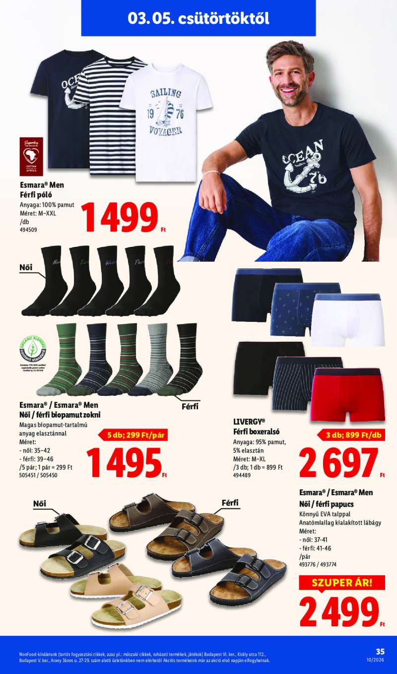 Lidl Érvényes 03.05-től 35 oldal