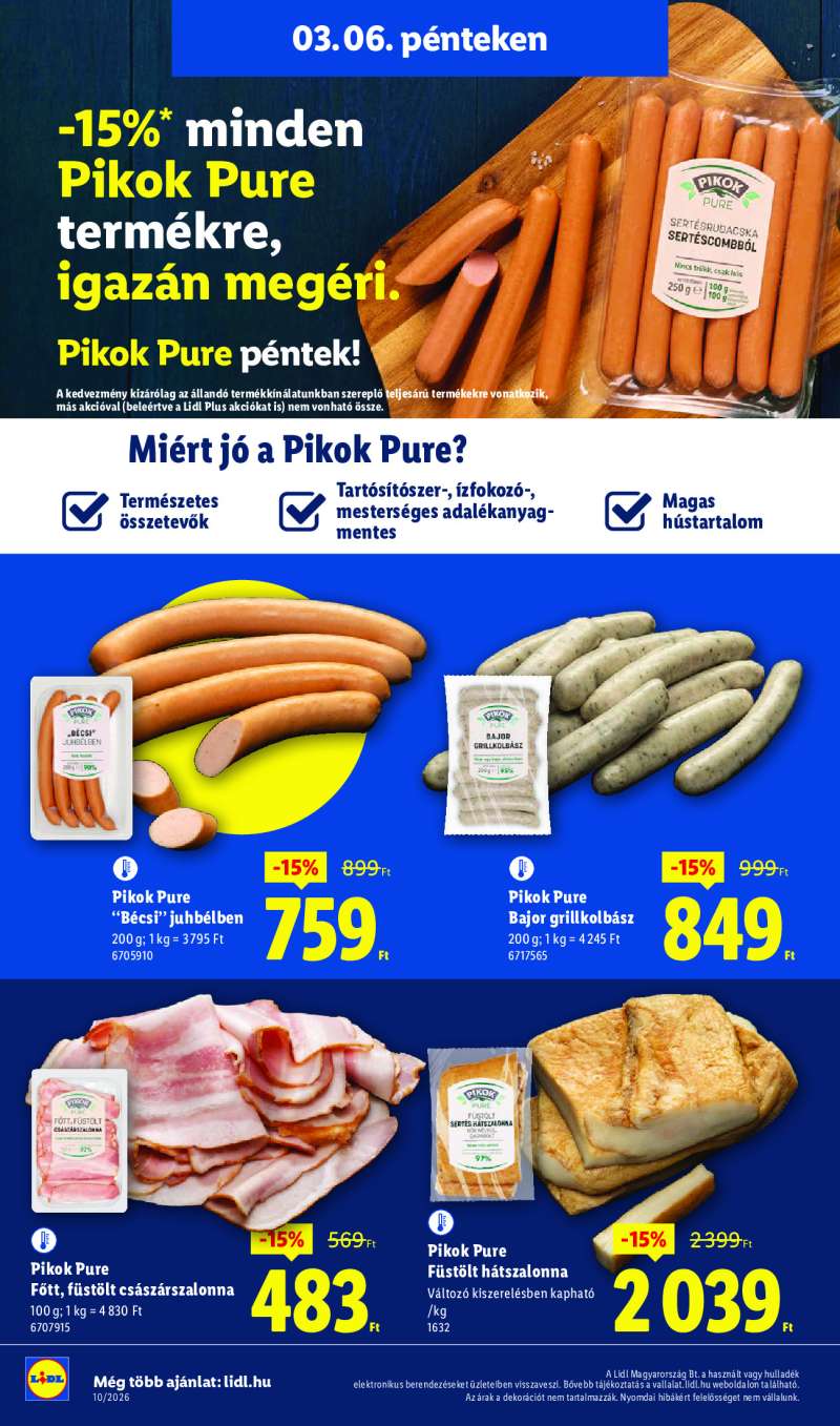 Lidl Érvényes 03.05-től 36 oldal