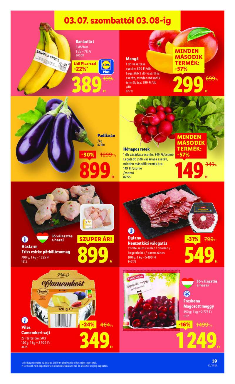 Lidl Érvényes 03.05-től 39 oldal
