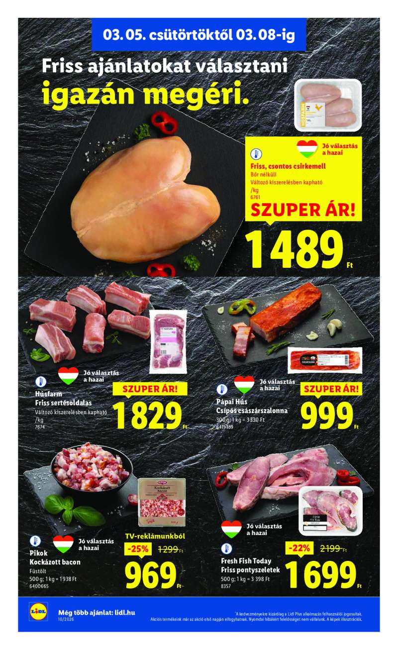 Lidl Érvényes 03.05-től 4 oldal