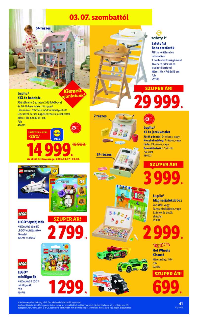 Lidl Érvényes 03.05-től 41 oldal