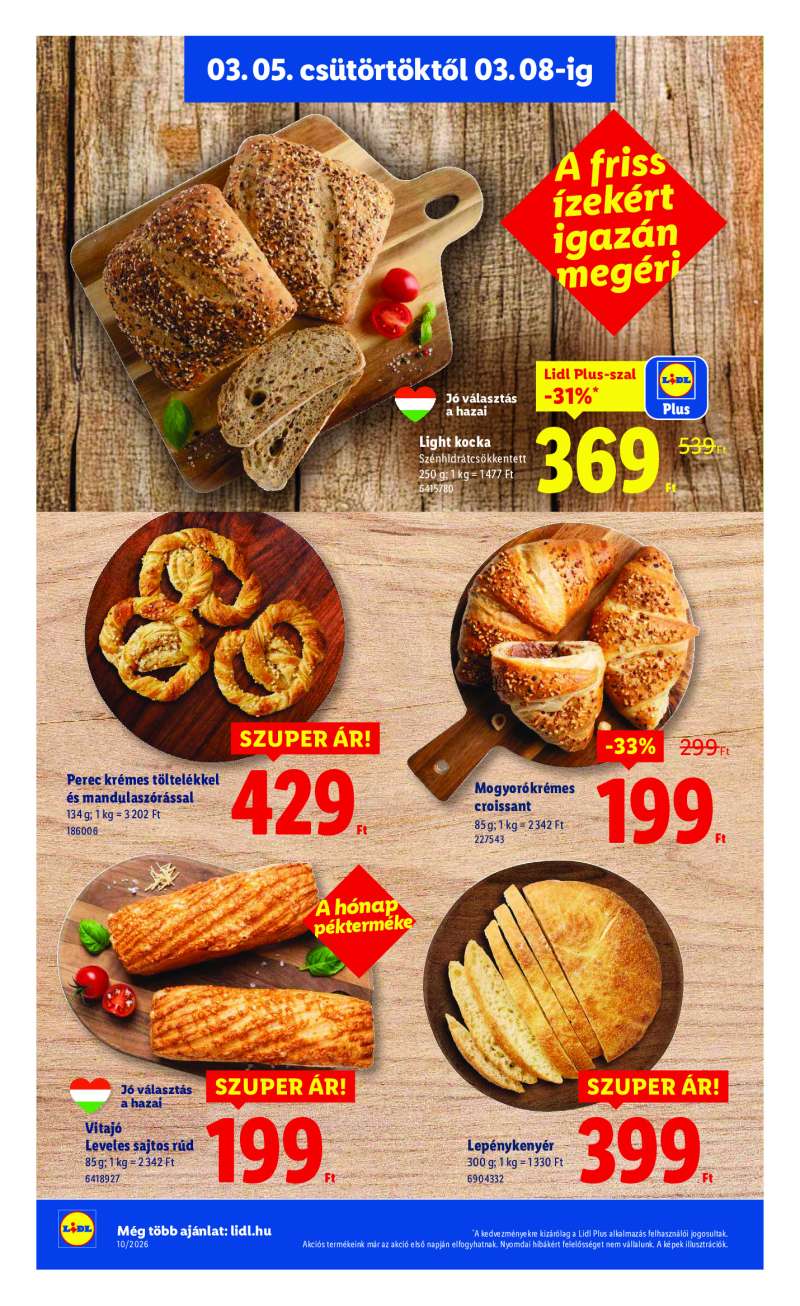 Lidl Érvényes 03.05-től 6 oldal