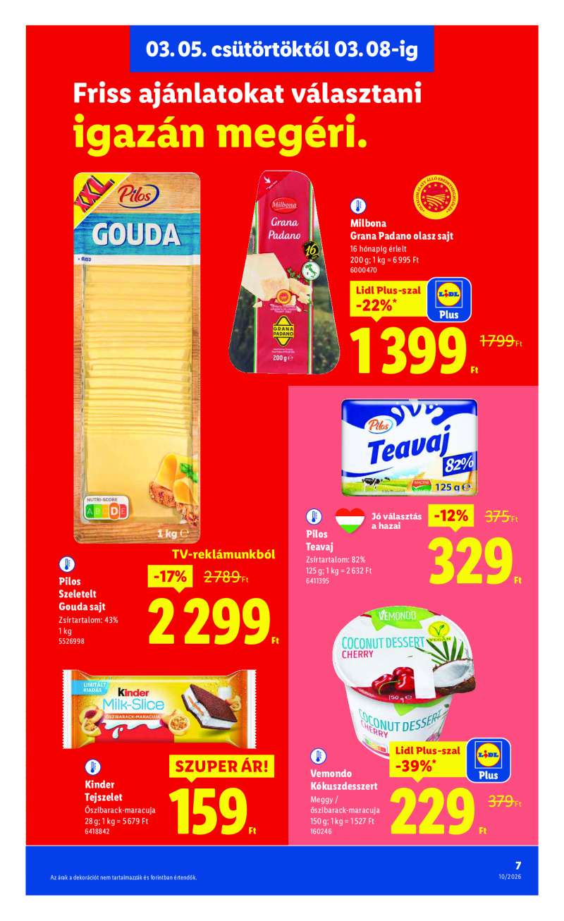 Lidl Érvényes 03.05-től 7 oldal