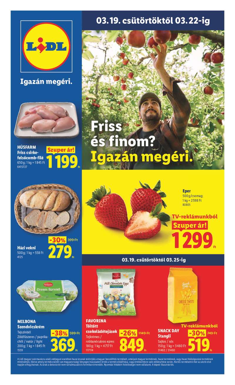 Lidl Érvényes 03.19-től 1 oldal