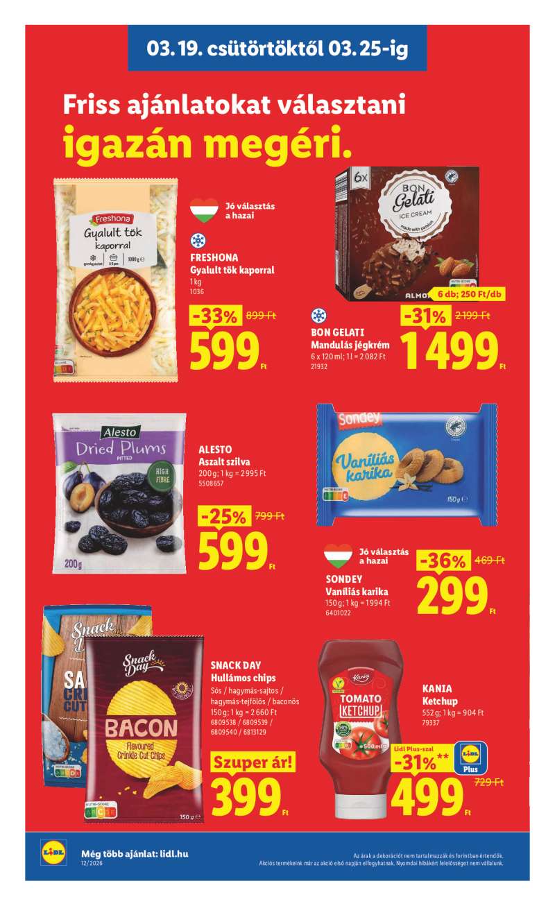 Lidl Érvényes 03.19-től 10 oldal