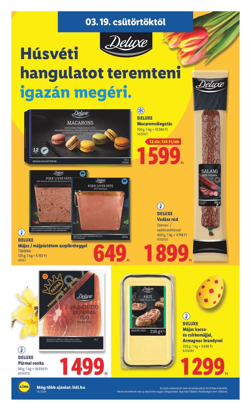 Lidl Érvényes 03.19-től 14 oldal
