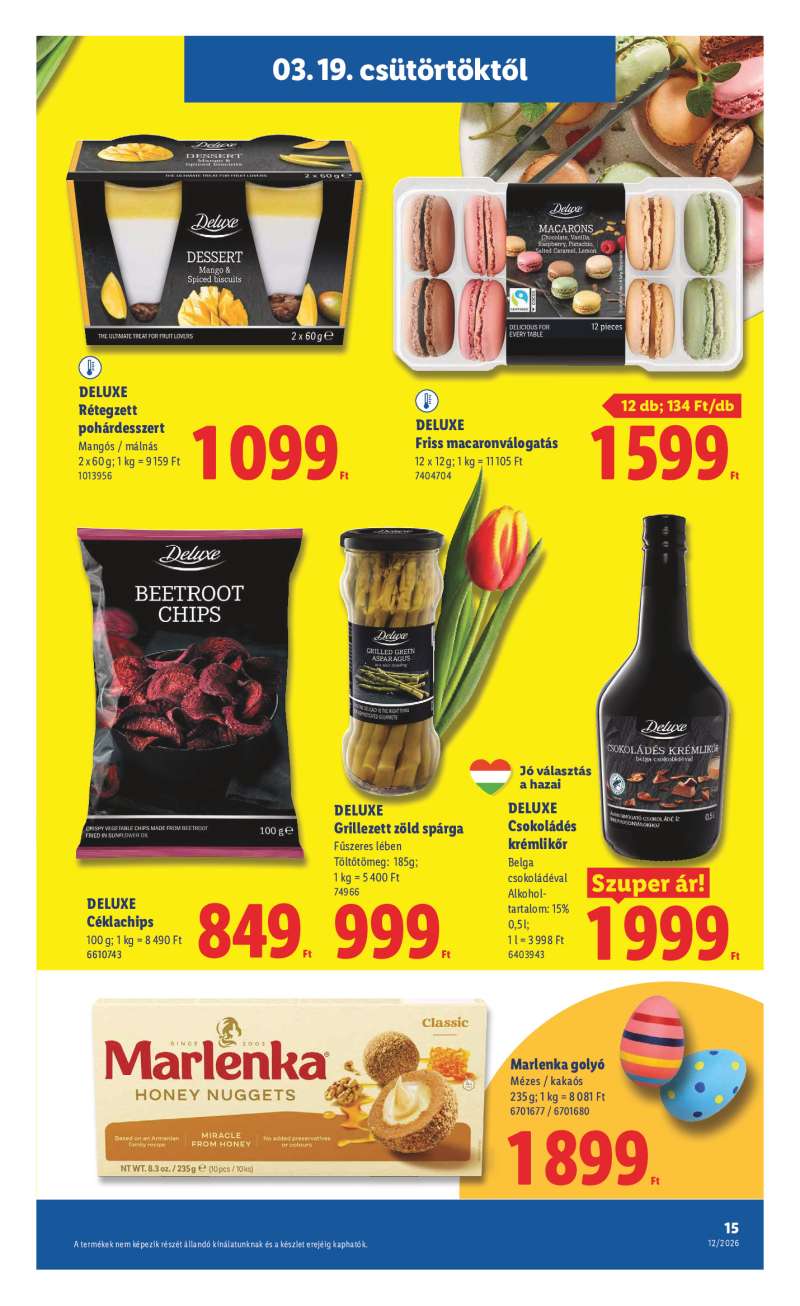 Lidl Érvényes 03.19-től 15 oldal