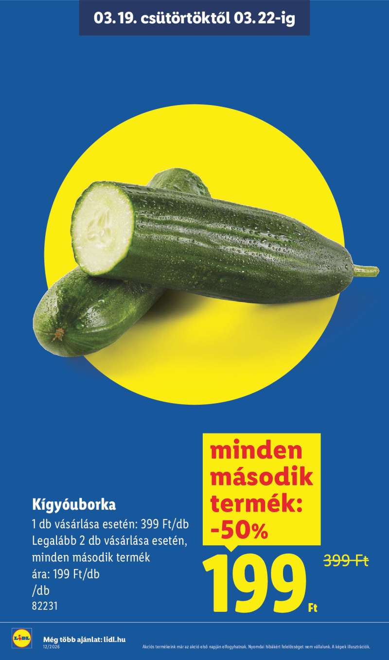 Lidl Érvényes 03.19-től 2 oldal