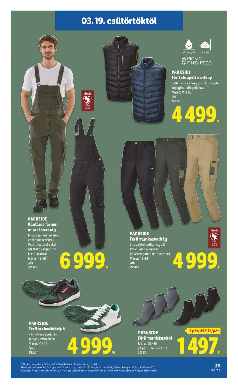 Lidl Érvényes 03.19-től 25 oldal