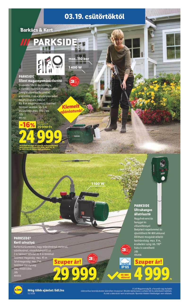 Lidl Érvényes 03.19-től 26 oldal