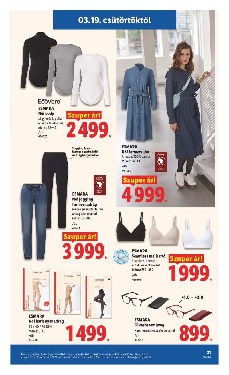 Lidl Érvényes 03.19-től 31 oldal