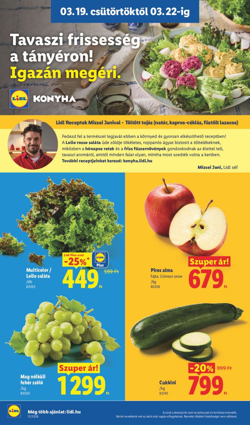 Lidl Érvényes 03.19-től 4 oldal