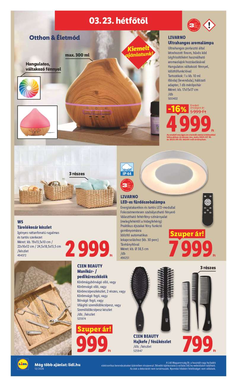 Lidl Érvényes 03.19-től 42 oldal