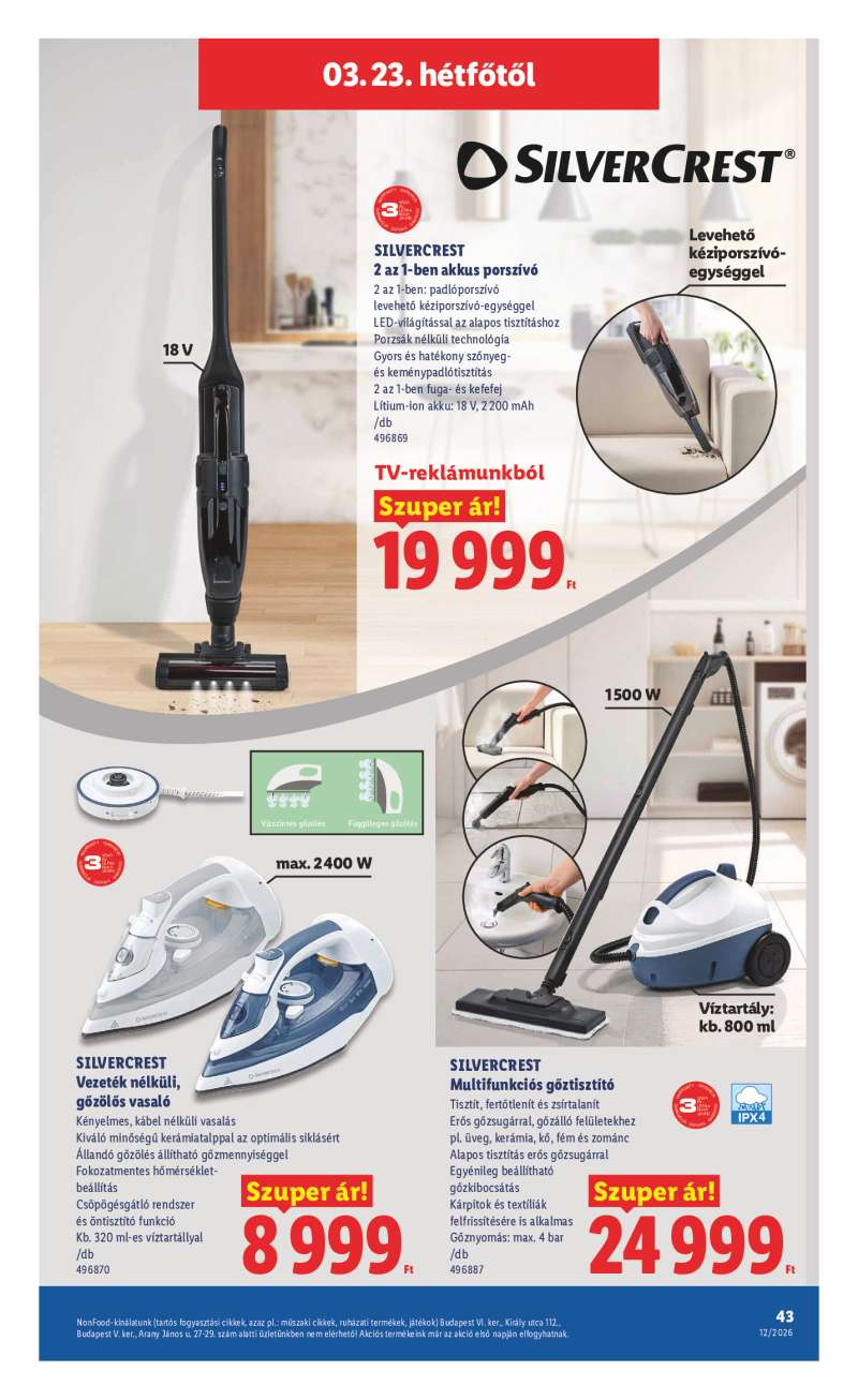 Lidl Érvényes 03.19-től 43 oldal