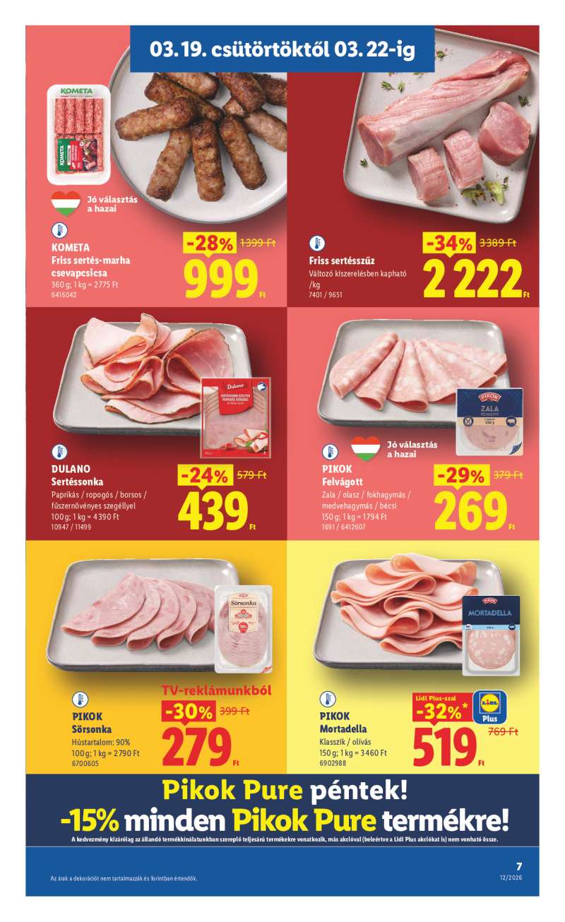 Lidl Érvényes 03.19-től 7 oldal