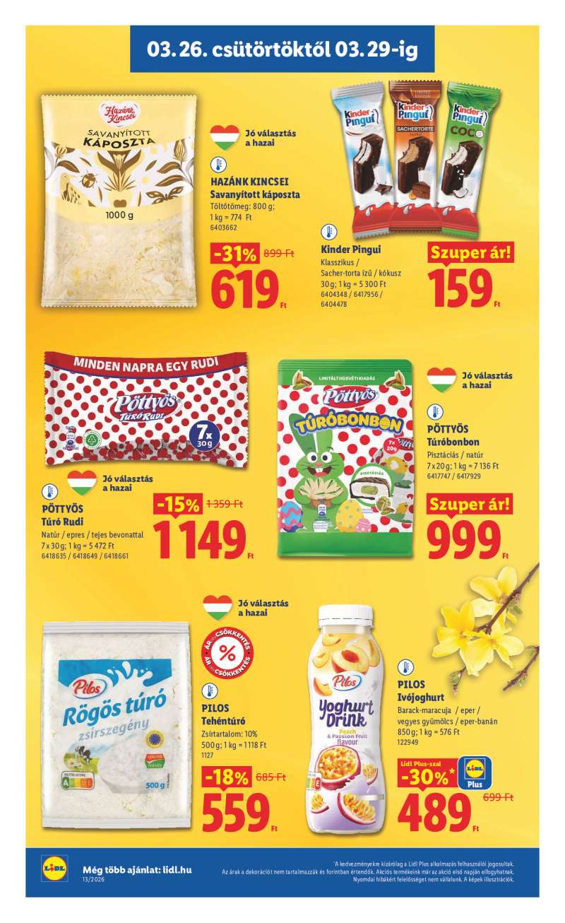 Lidl Érvényes 03.26-tól 12 oldal