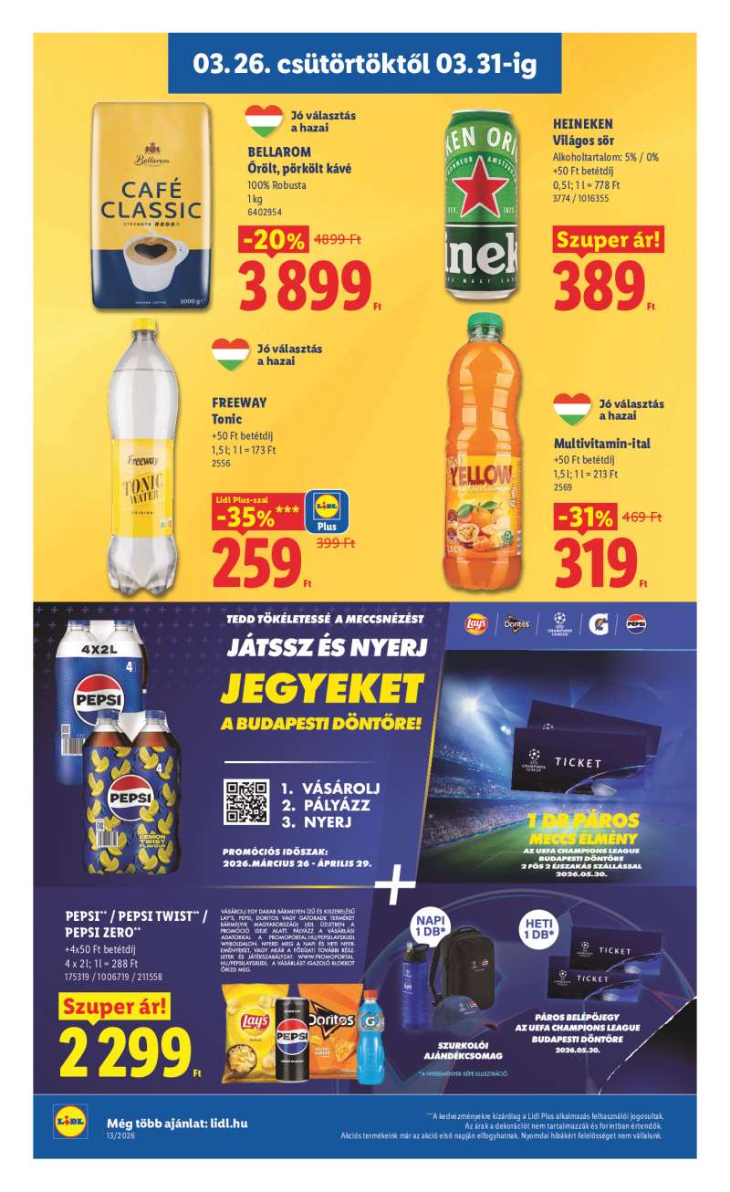 Lidl Érvényes 03.26-tól 16 oldal