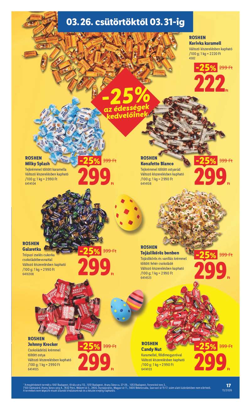 Lidl Érvényes 03.26-tól 17 oldal