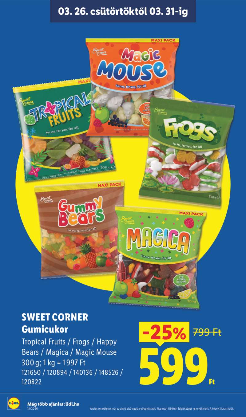 Lidl Érvényes 03.26-tól 2 oldal