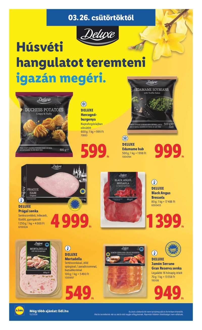 Lidl Érvényes 03.26-tól 22 oldal