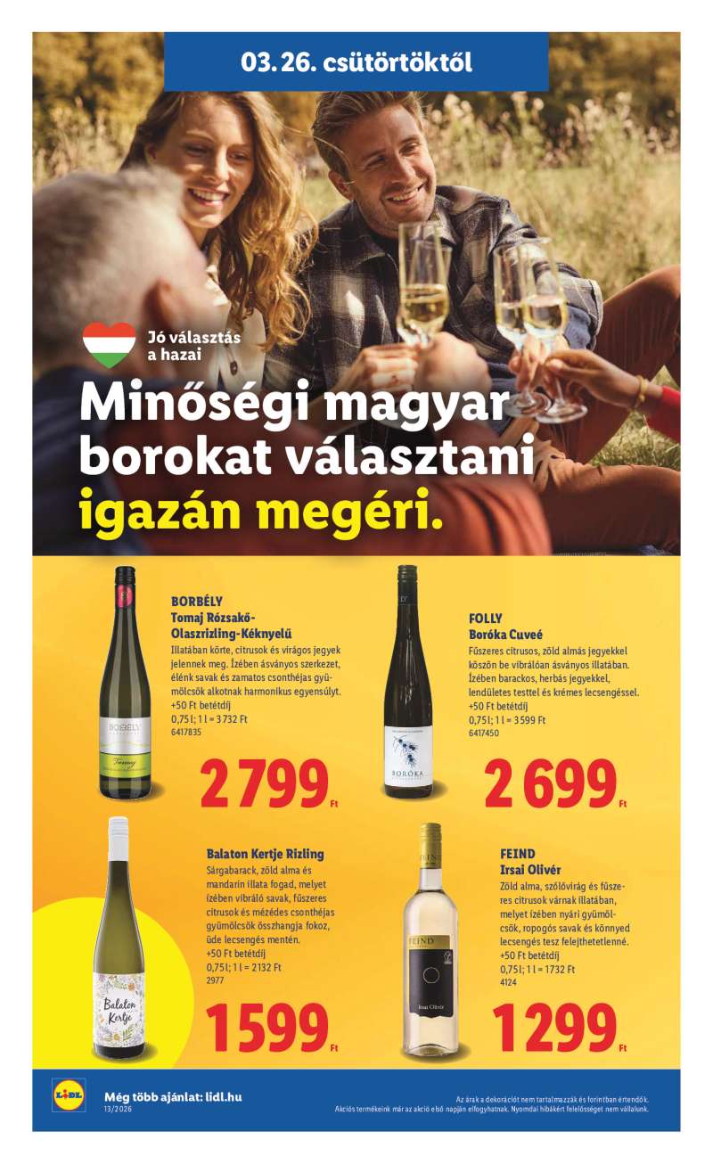 Lidl Érvényes 03.26-tól 30 oldal