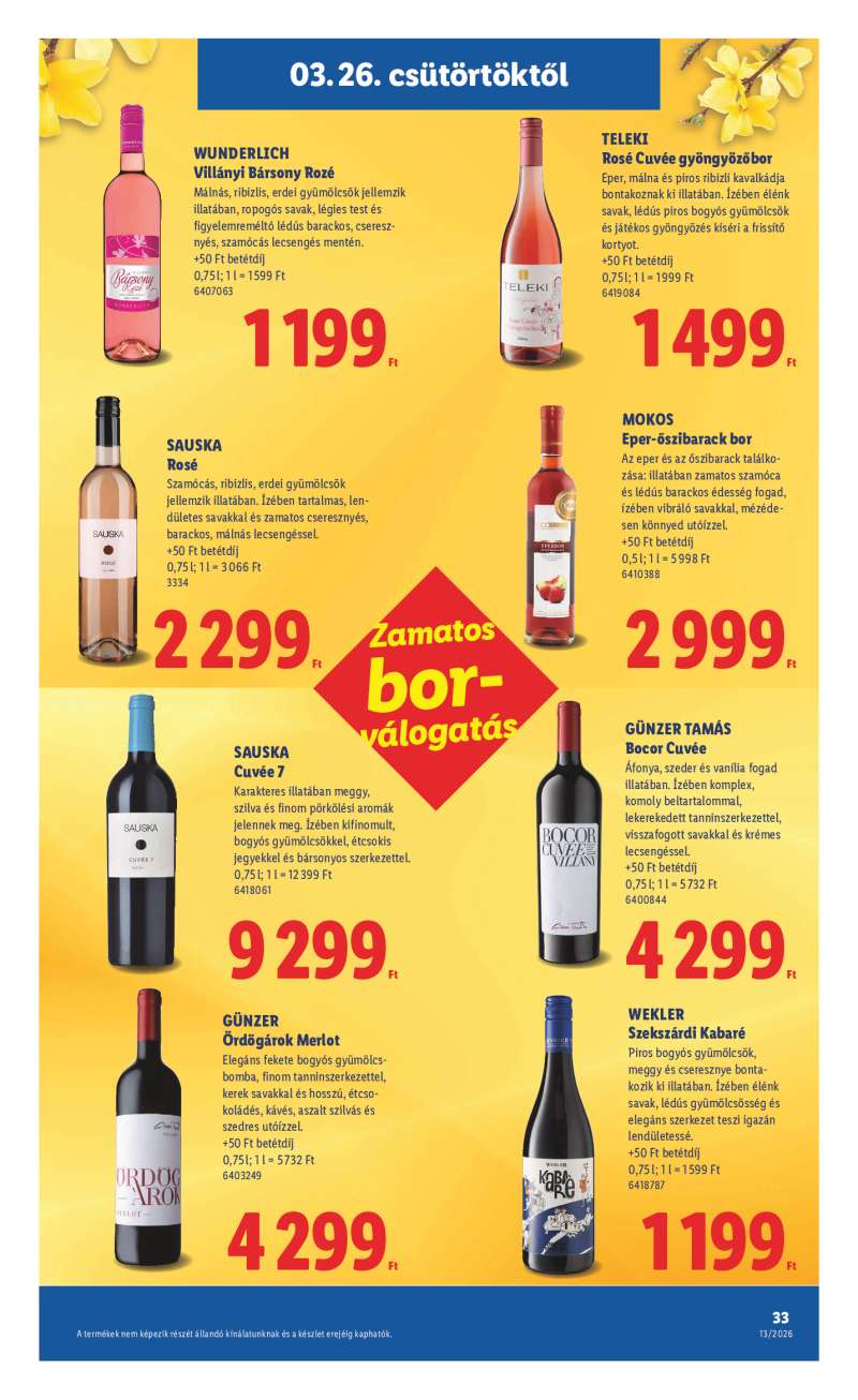 Lidl Érvényes 03.26-tól 33 oldal