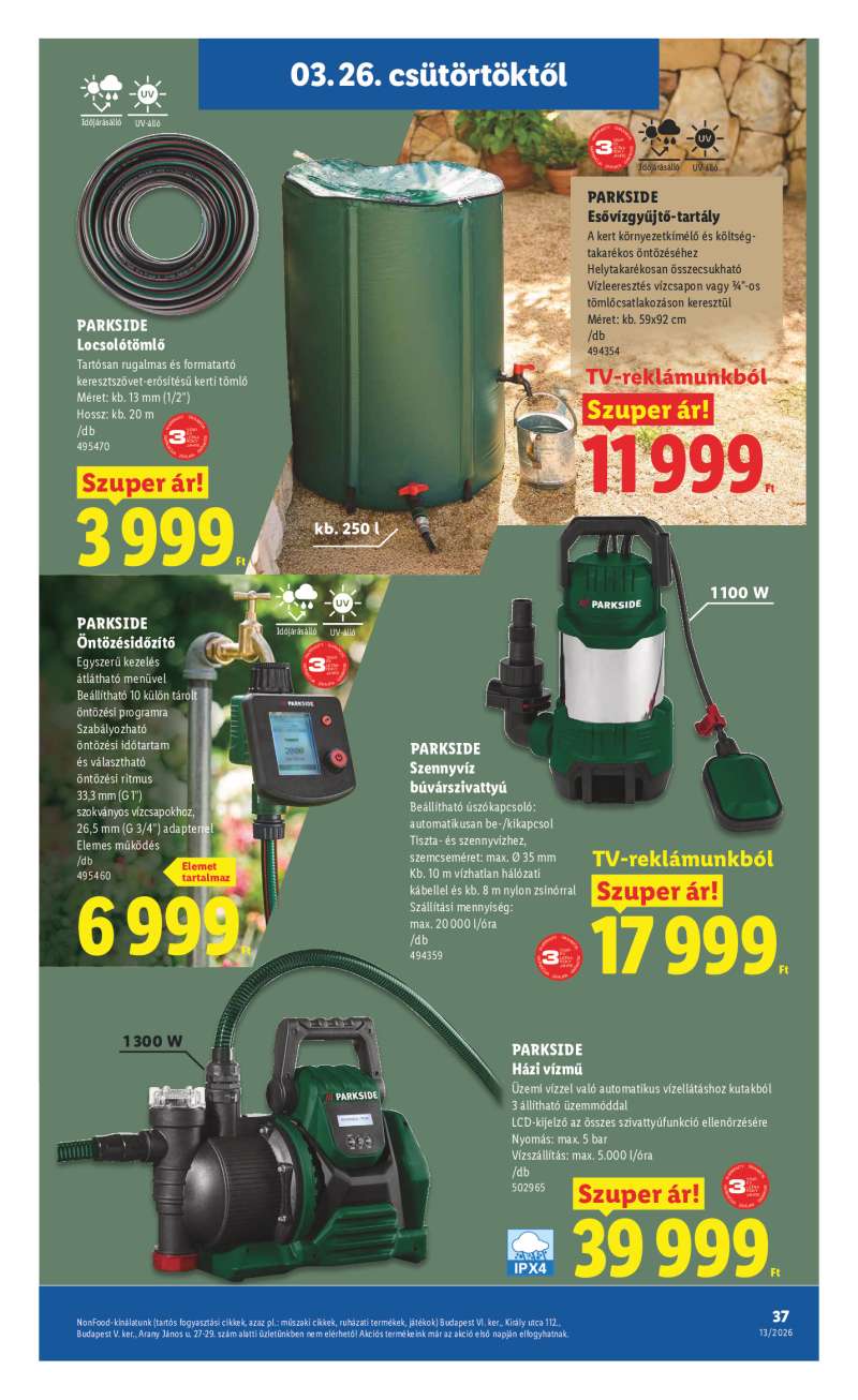 Lidl Érvényes 03.26-tól 37 oldal