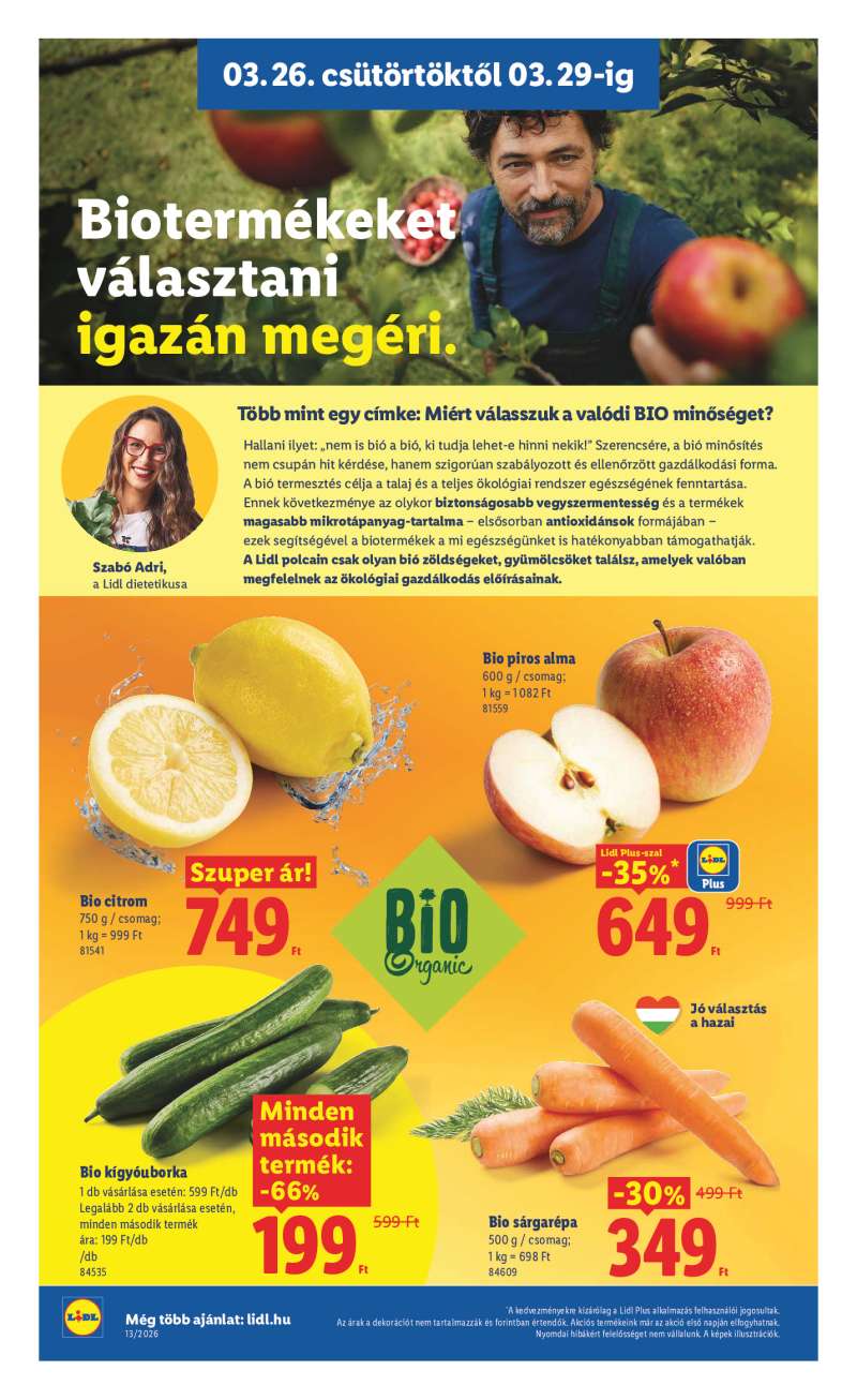 Lidl Érvényes 03.26-tól 4 oldal