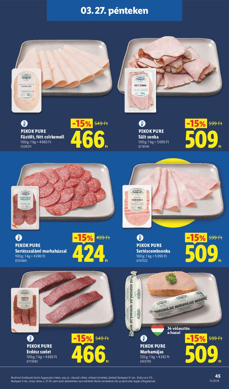 Lidl Érvényes 03.26-tól 45 oldal