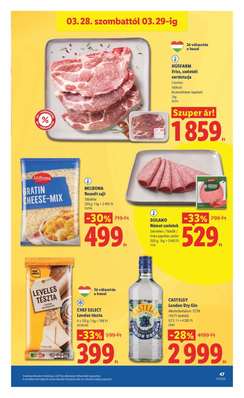 Lidl Érvényes 03.26-tól 47 oldal