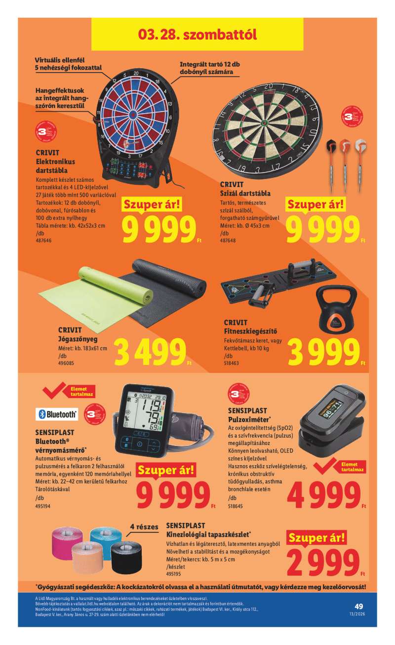 Lidl Érvényes 03.26-tól 49 oldal