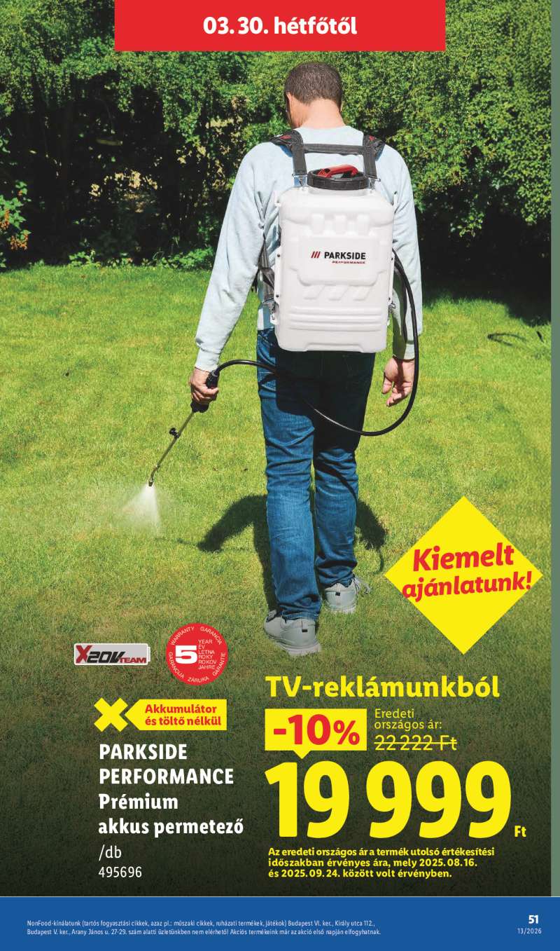 Lidl Érvényes 03.26-tól 51 oldal