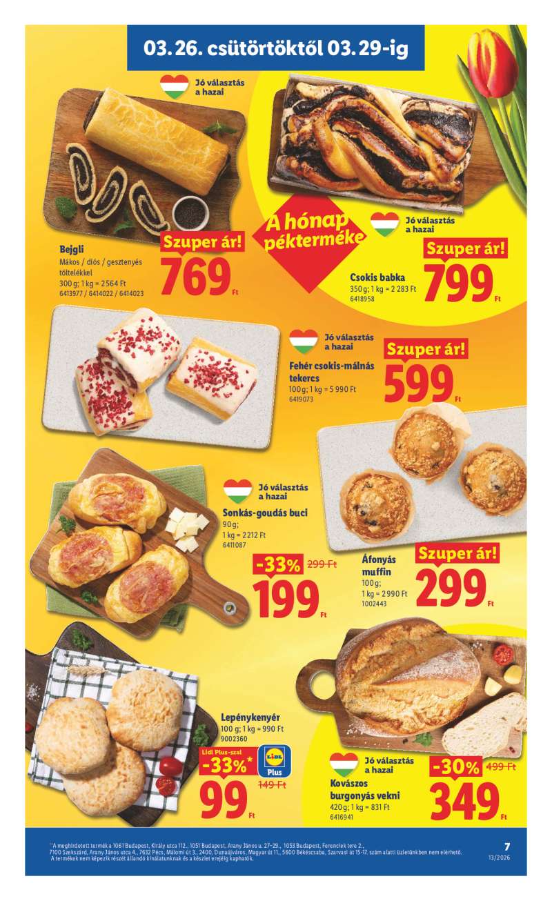 Lidl Érvényes 03.26-tól 7 oldal