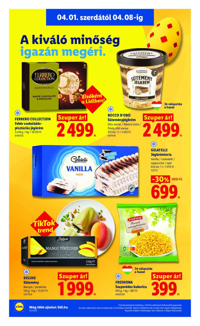 Lidl Érvényes 04.01-től 10 oldal