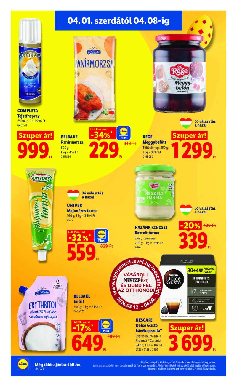Lidl Érvényes 04.01-től 12 oldal