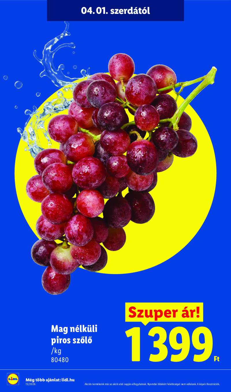 Lidl Érvényes 04.01-től 2 oldal