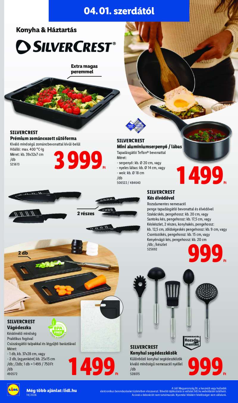 Lidl Érvényes 04.01-től 22 oldal