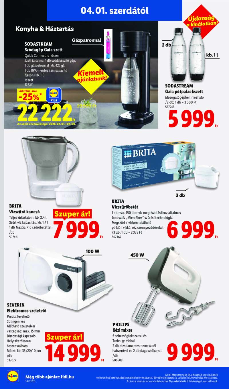 Lidl Érvényes 04.01-től 24 oldal