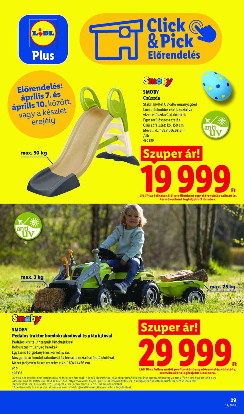 Lidl Érvényes 04.01-től 29 oldal