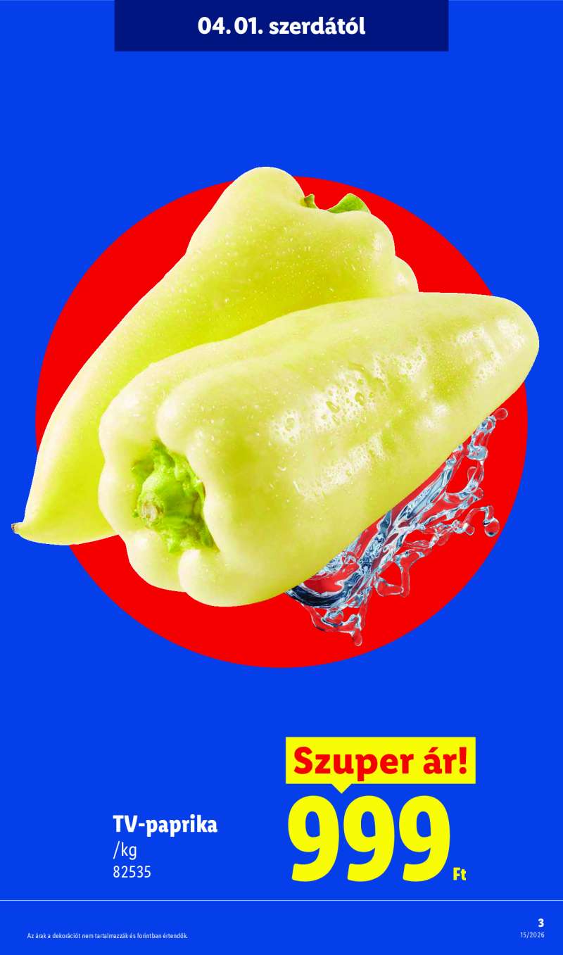 Lidl Érvényes 04.01-től 3 oldal