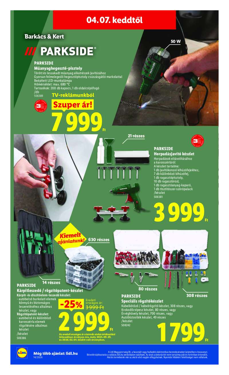 Lidl Érvényes 04.01-től 34 oldal